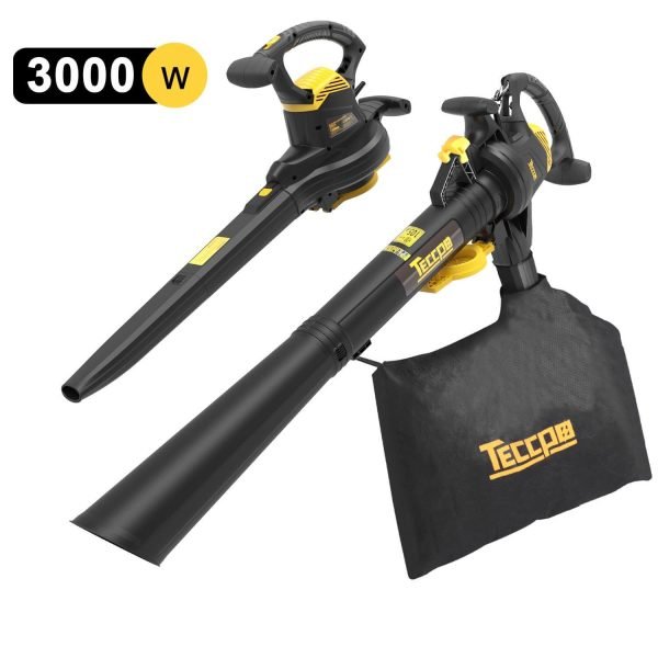 Soprador com Aspirador de 3000W para Limpar terrenos das folhas e Lixos - TABV01G - Image 1