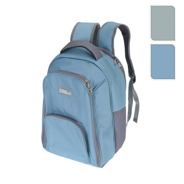 Geleira Tipo Mochila Com 3 Compartimentos 12L 40X30X10Cm Cores Sortidas