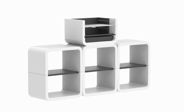 AFAcUIU8 Churrasqueira feita em betão hidrófugo e metal SUN 06 - Imagem 1