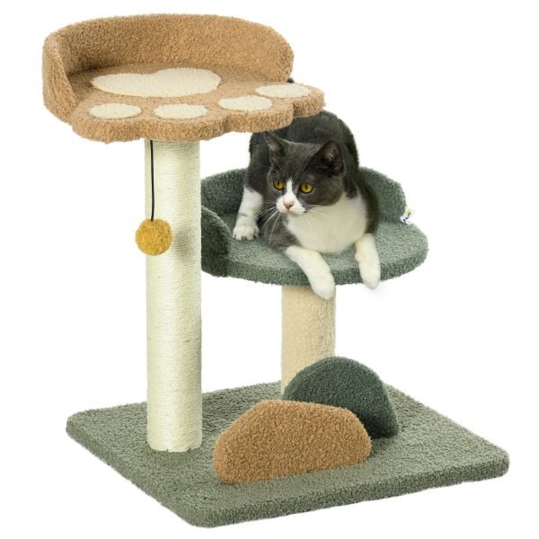 Arranhador para Gatos Pequeno com 52 cm com Cama
