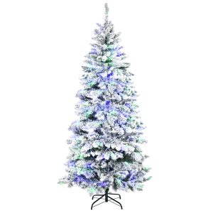 Árvore de Natal 210 cm com 250 Luzes LED Ø112x210 cm