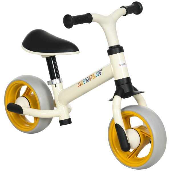 Bicicleta sem Pedais para Crianças de 18-48 Meses Equilíbrio com Assento Ajustável em Altura Carga 25 kg 66