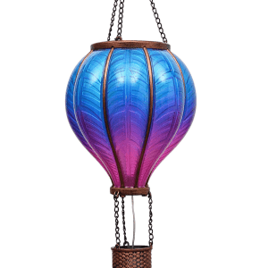 Candeeiro de jardim - ornamento suspenso com luz solar