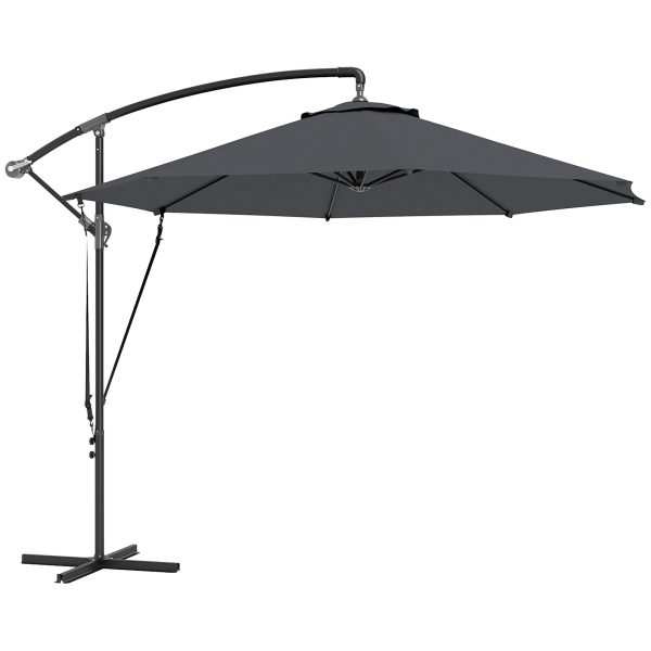 Chapéu de Sol Excêntrico 290cm com Base Cruzada
