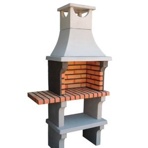 BBQ X-ART - Churrasqueira com 1 prateleira