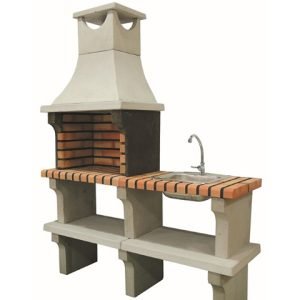 BBQ X-ART - Churrasqueira com lava-louça