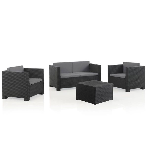 Conjunto Exterior para Jardim Diva Comfort com 4 peças