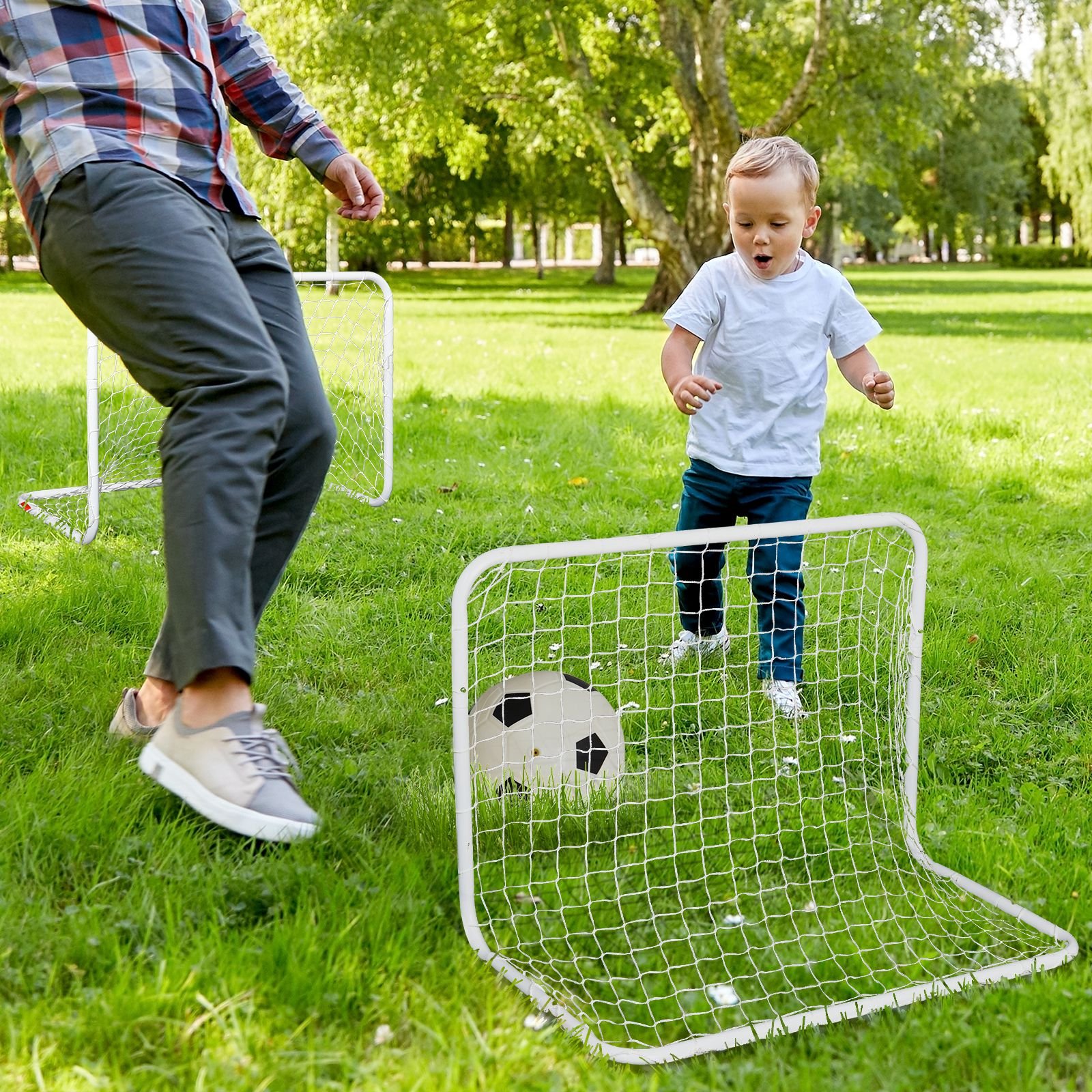 Crianças Futebol Gol Post Net Indoor Jogo Ao Ar Livre Jogo J