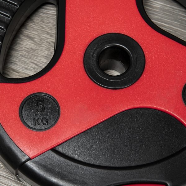 Conjunto de Barra de Pesos com Discos Conjunto de Musculação com Discos - Imagem 9