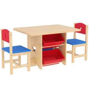 Conjunto de móveis para Crianças com mesa