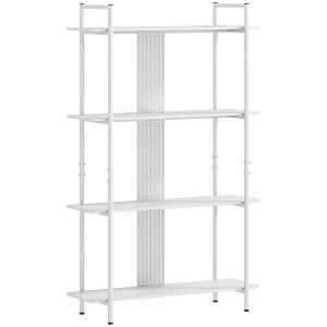Estante de 4 Níveis com Painel Perfurado e Estrutura Metálica 100x35x160