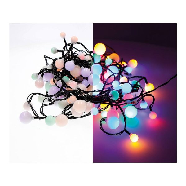 Grinalda Cherry Multicor 120 Leds Com Três Medidas Diferente