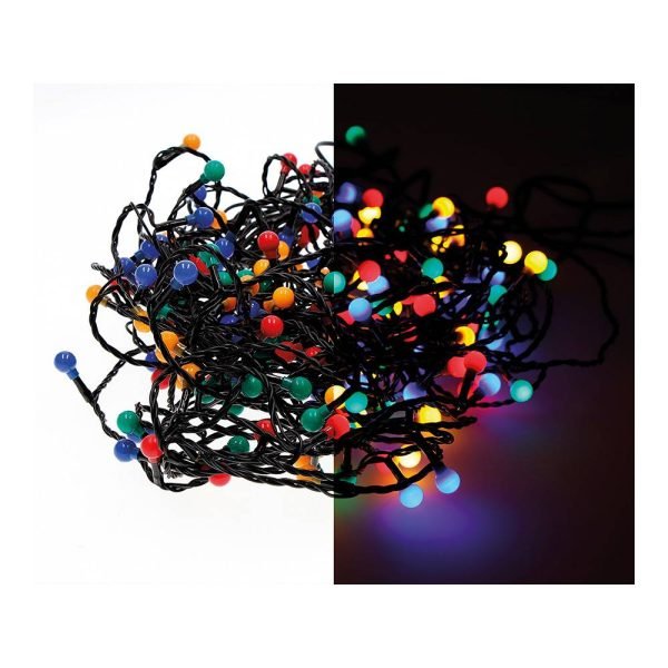 Grinalda Cherry Multicor Intermitente 180 Leds Ip44 13