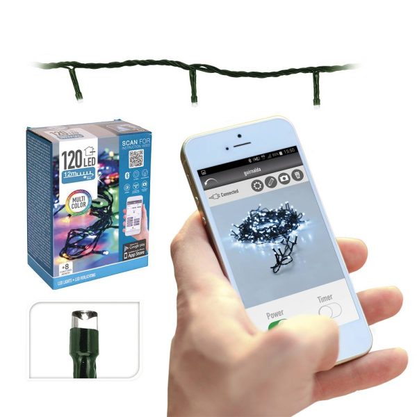 Grinalda Controlador App Multicor 120 Multileds Ip44 220/240