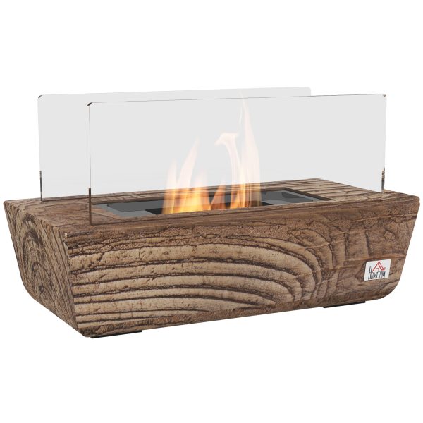 Lareira de Bioetanol para Interior 5-8 ㎡ 33x16x18 cm