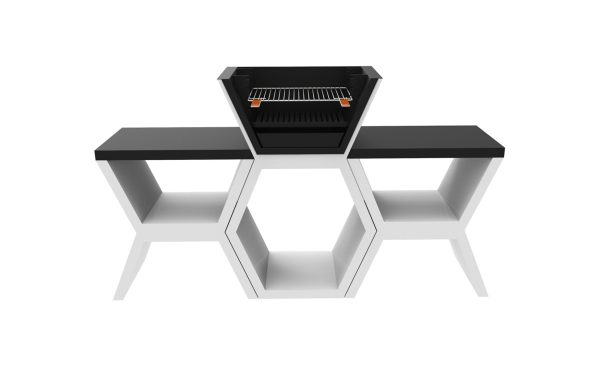 Churrasqueira moderna modular de linhas direitas MOD 06 - Image 2