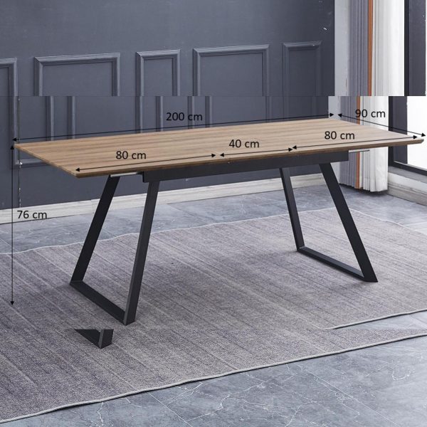 Mesa Retangular Extensível Lille - Image 2