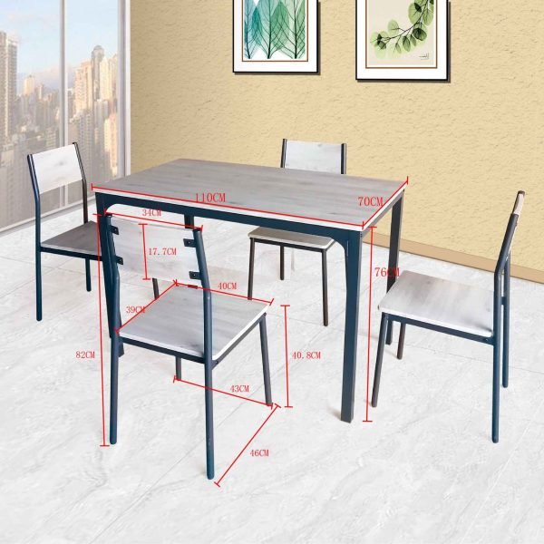Mesa Valência com 4 Cadeiras