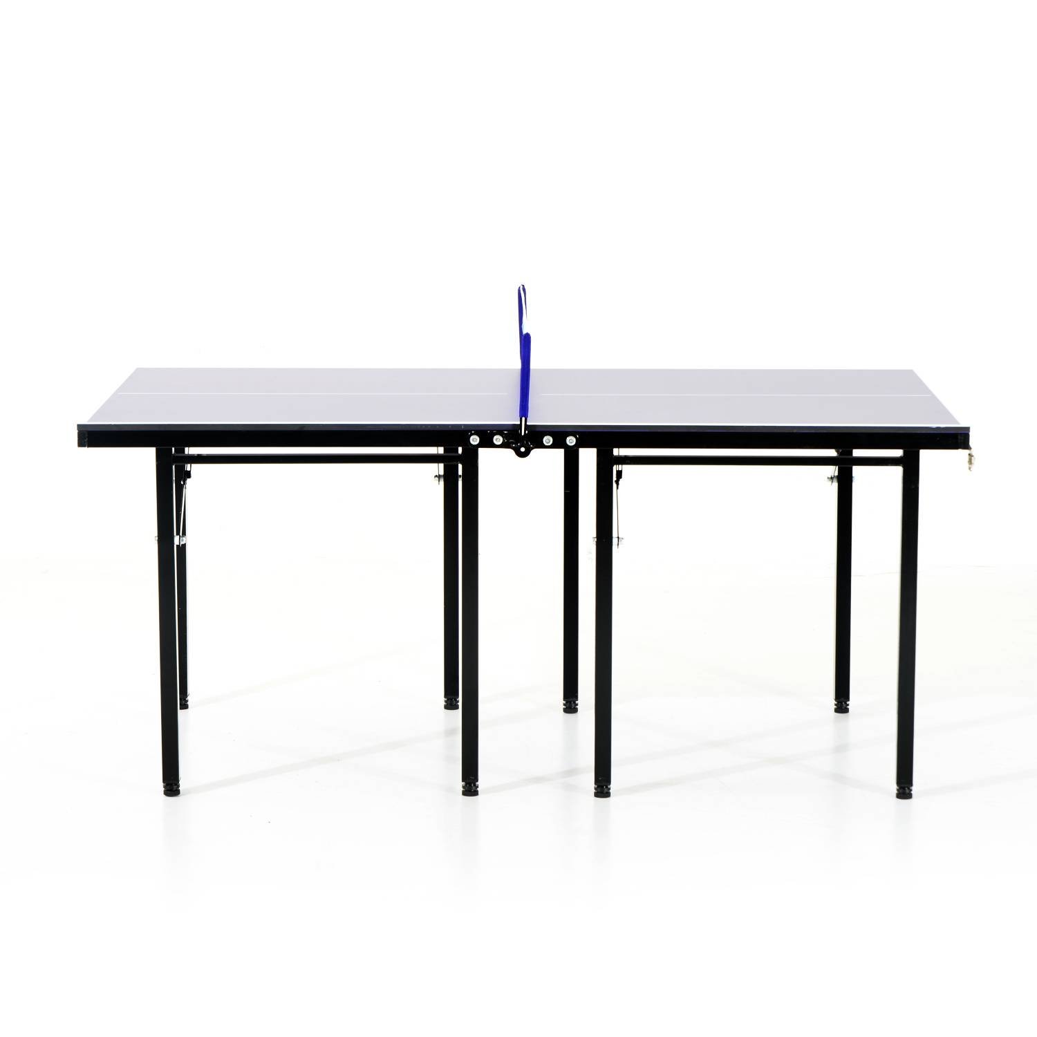 HomCom Mesa de Ping Pong Dobrável Infantil – Cor Azul – Aço e MDF –  153x76.5x67cm