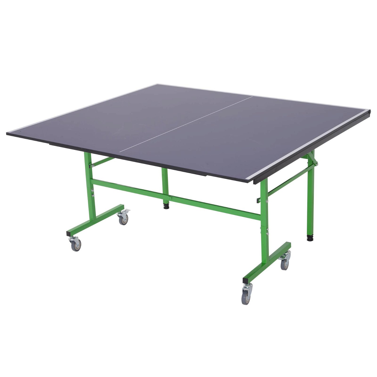 Mesa de ping-pong - interior - dobrável - sobre rodas
