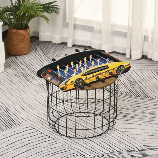 Mesa de matraquilhos para casa com tabela de pontuação 2 bolas 61x28