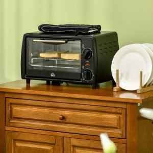 Mini Forno de Convecção 32L 16000 com 3 Modos de Aquecimento Temperatura  até 230 °C, 52,2x38,1x33,5cm Preto