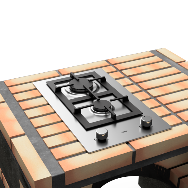 Módulo de bancada com fogão California Plus - Imagem 3