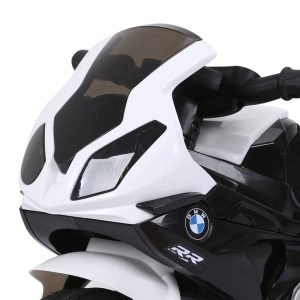 Moto Elétrica para Crianças 88.5x42.5x49cm cor branco e preto 370-159V90WT  - Homcom