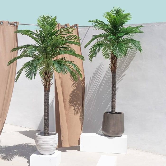 Palmeira artificial para Exterior Tâmara 220cm | O Meu Jardim