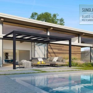 Canopia by Palram 70 Palram – Canopia | Cobertura para Terraço Stockholm - Estrutura em cinza