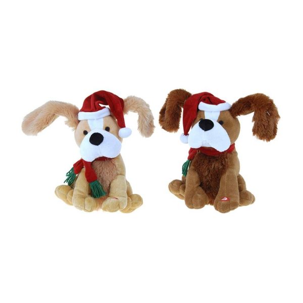 Peluche Cão Xmax Com Cachecol