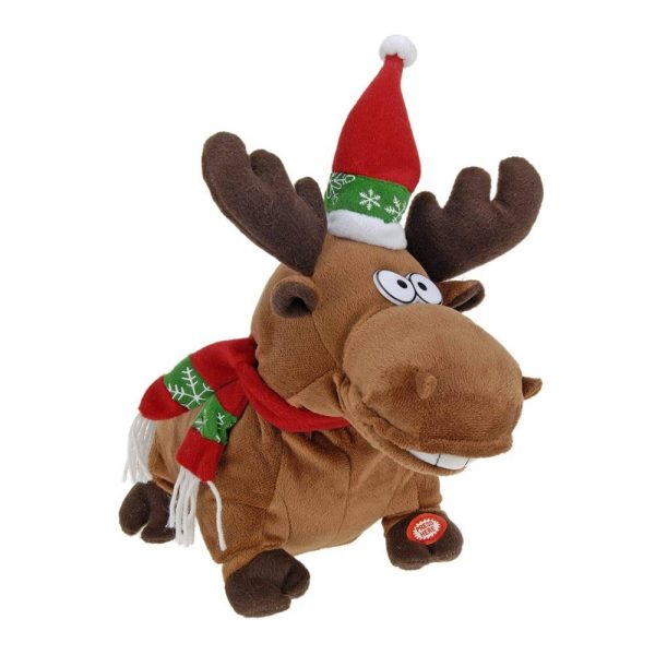 Peluche Rena Xmax Com Olhos Bordados