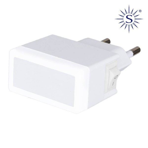 Piloto De Noite Com Led (Branco Ou Azul)  Com Interruptor 1.
