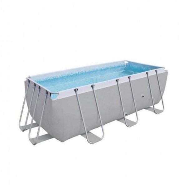 Piscina Tubular Retangular Trend com Filtro 400x99x200 cm