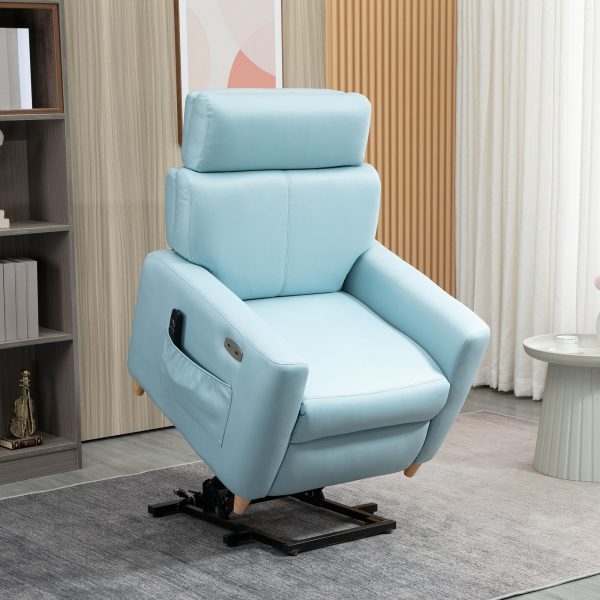 Poltrona Relax Reclinável Estofada em Microfibra com Reclinação 143°