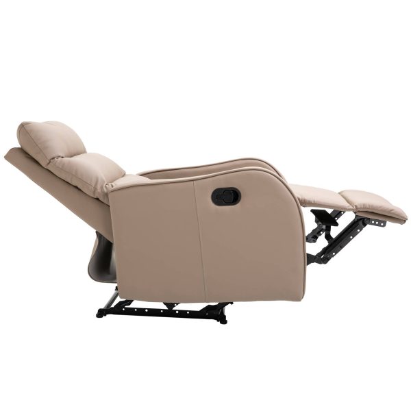 Poltrona Relax com reclinação manual até 160°, com apoio para os pés - Imagem 9