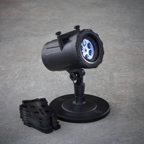Projetor Led Multicor Com 12 Imagens Para Ir Trocando Ip44 1