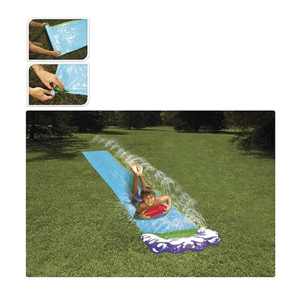 Rampa Deslizante Com Agua Medidas 480X71Cm