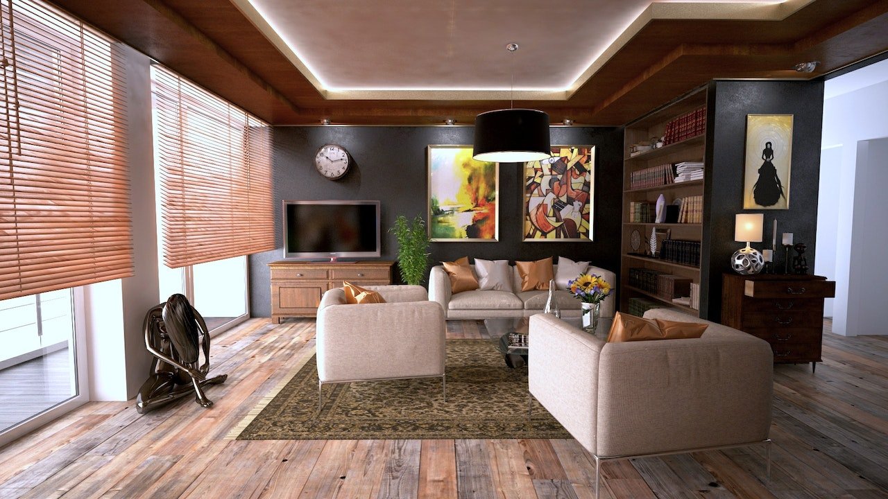 Sala-de-estar-decoração-contemporânea