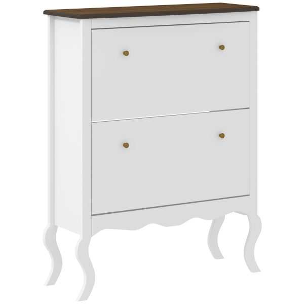Sapateira Estilo Francês com 2 Gavetas