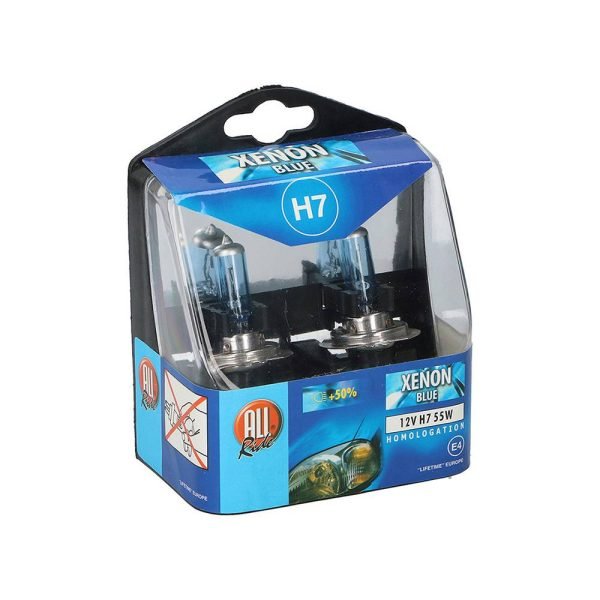 Set 2 Lampada Para Automovel 12V H7 Xenon 55W  Dunlop