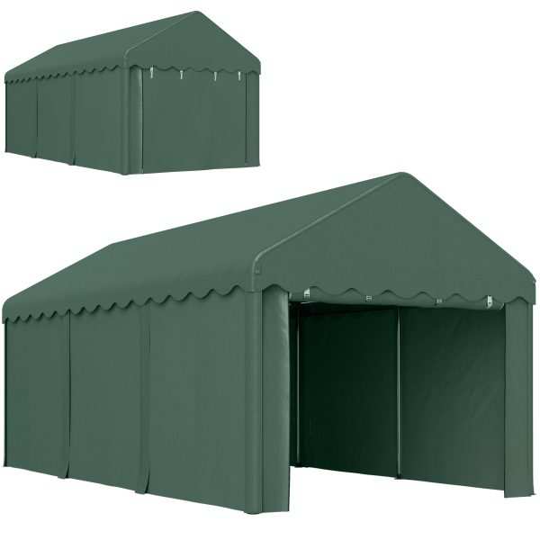 Tenda Garagem 6x3 m Anti-UV