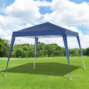 Tenda dobrável 3x3m, Aço Oxford, Cor azul