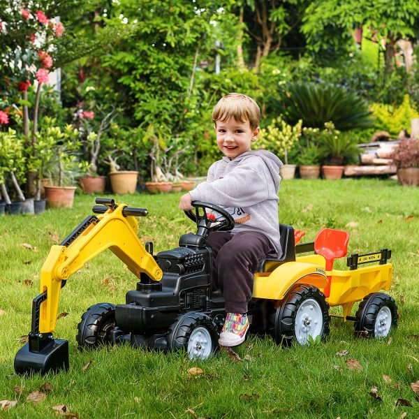 Tractor a Pedal para Crianças de 3-6 Anos