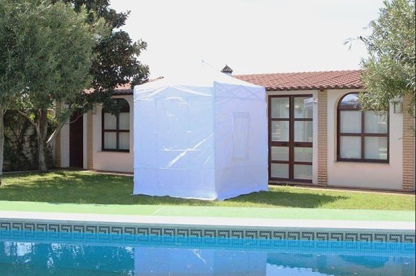 Tenda para festas dobrável