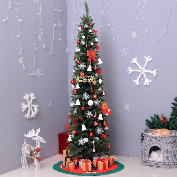 Árvore de Natal Artificial Árvore com Suporte 180cm 390 ramas Ecológico PVC Verde